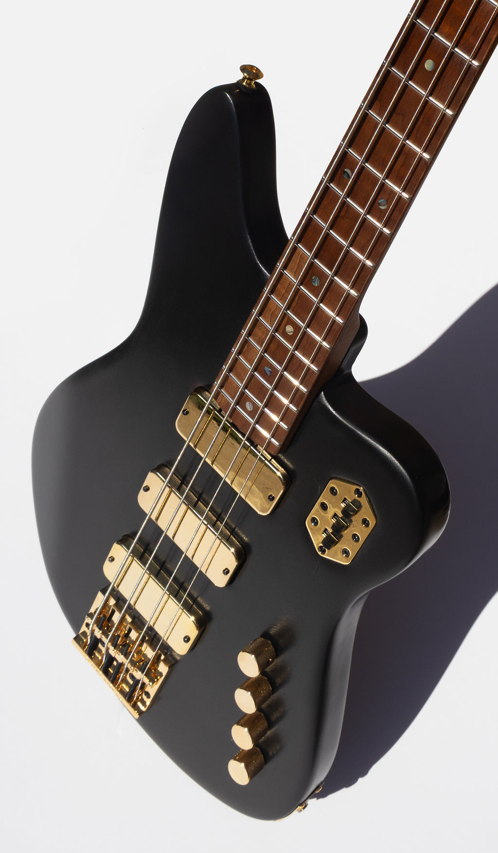 Rebel IV - Black and Gold - McGrath Guitars