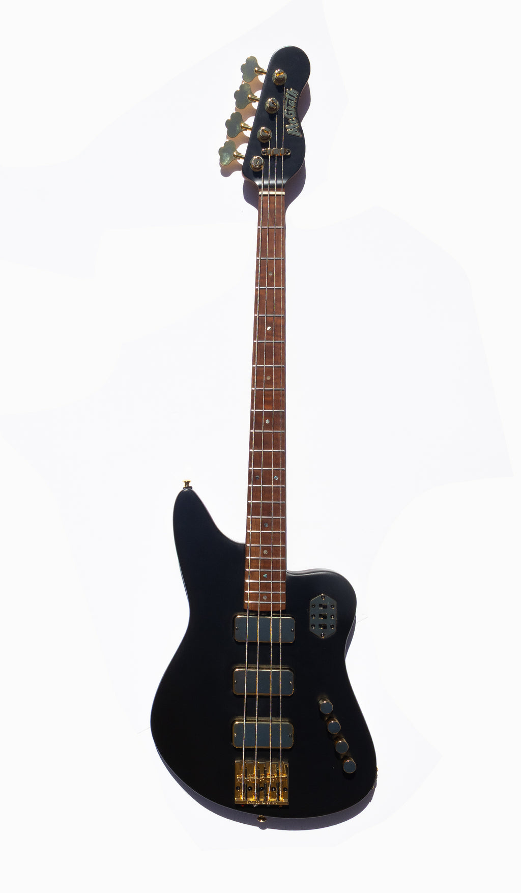 Rebel IV - Black and Gold - McGrath Guitars