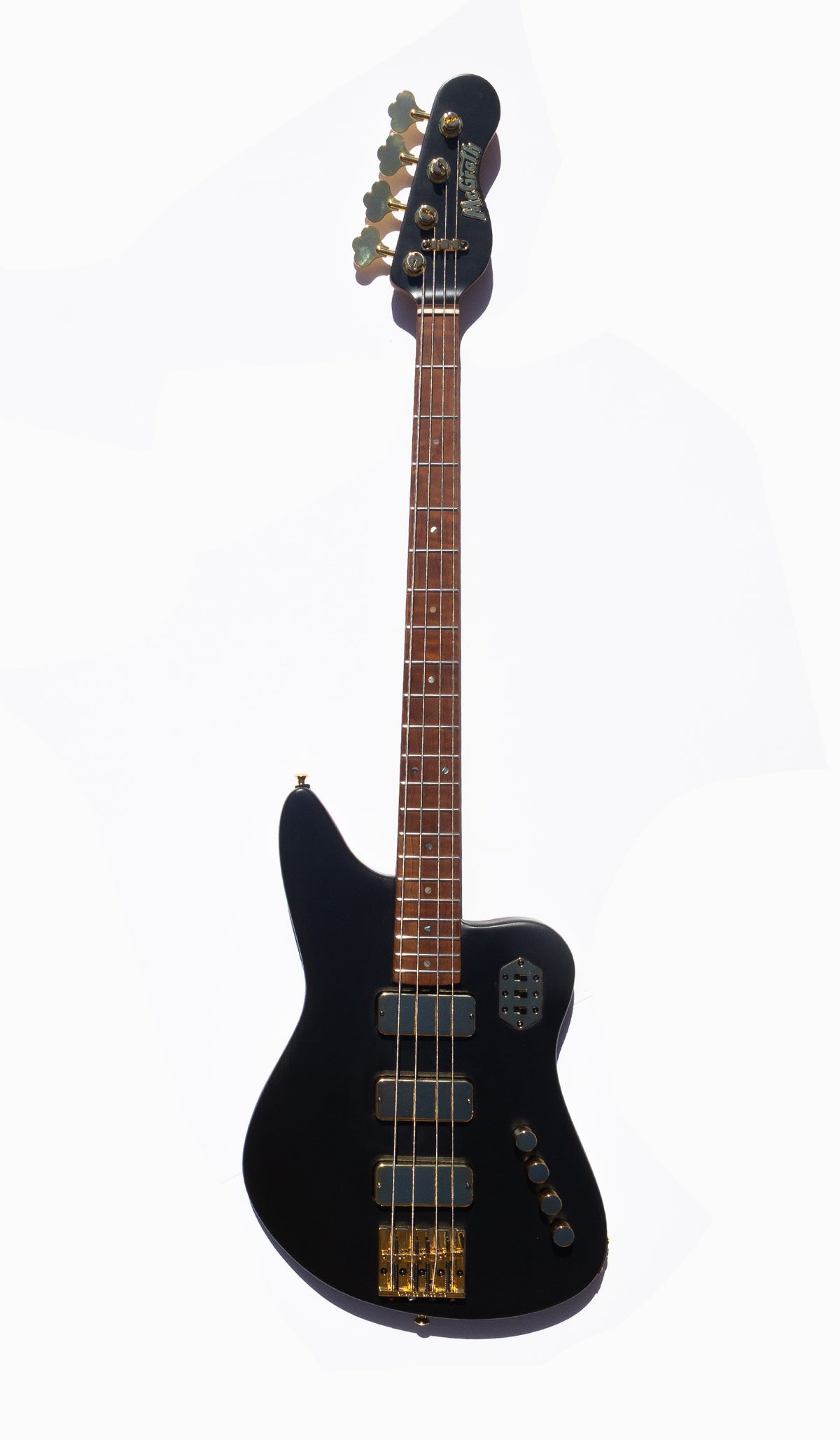 Rebel IV - Black and Gold - McGrath Guitars
