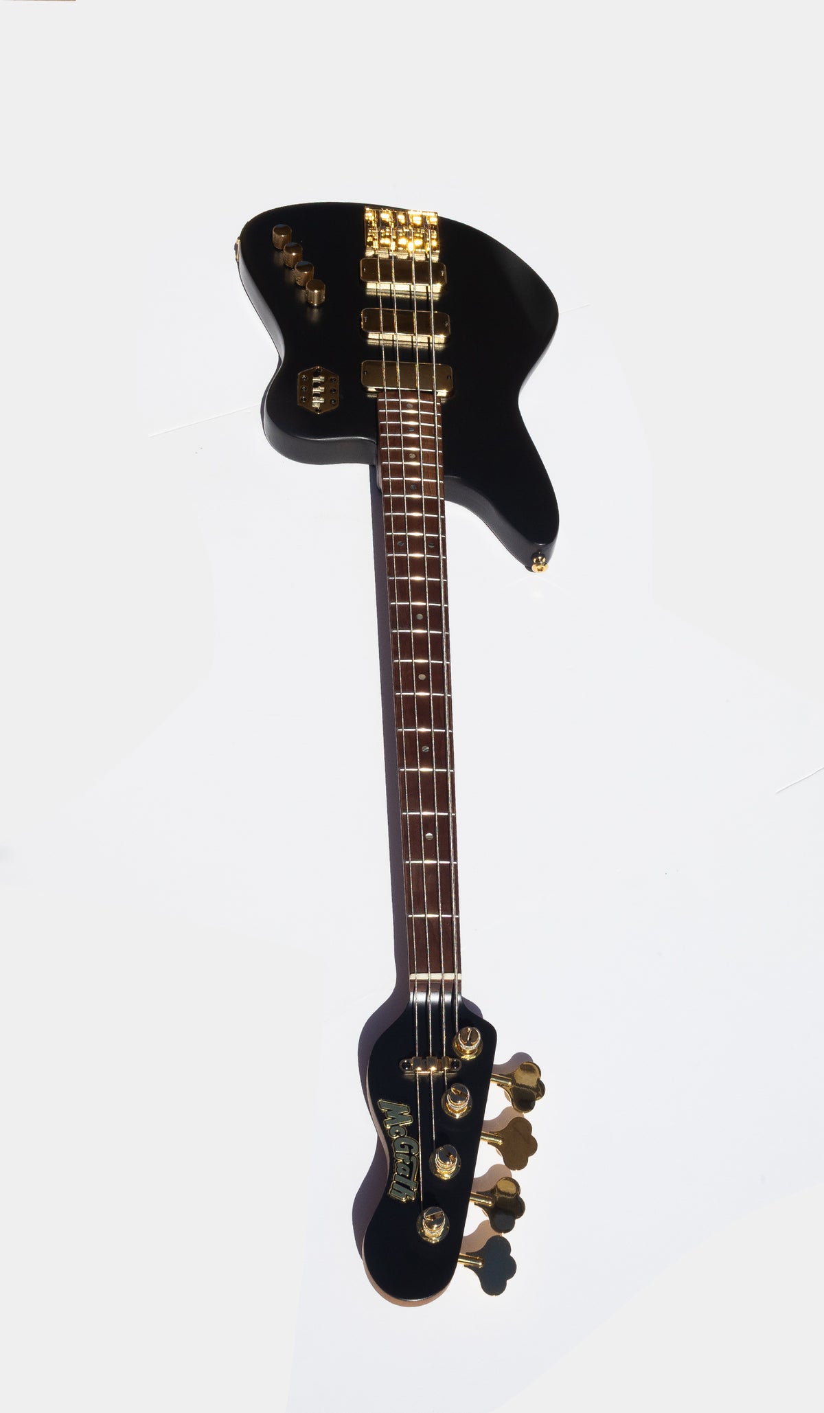 Rebel IV - Black and Gold - McGrath Guitars