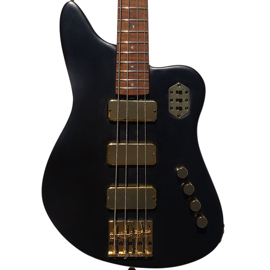 Rebel IV - Black and Gold - McGrath Guitars