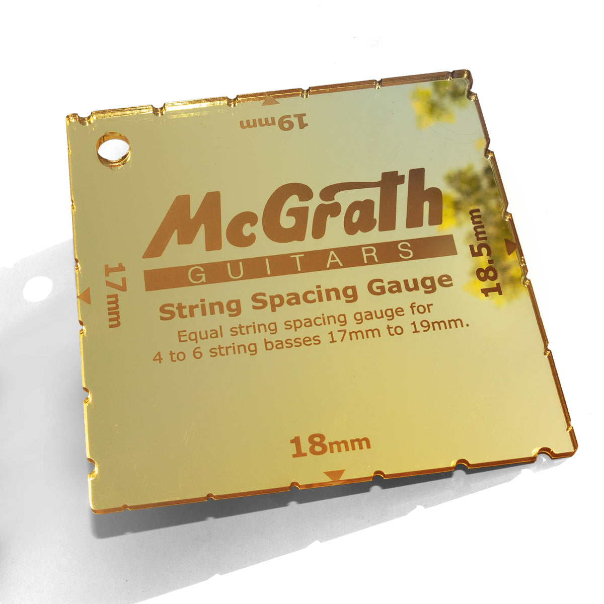 String Spacing Gauge - McGrath Guitars