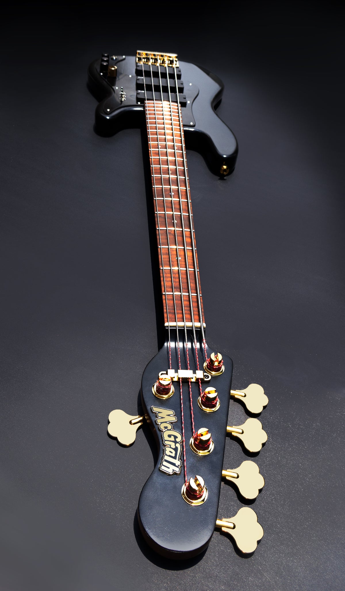 Thunderhorse V - Black and Gold - McGrath Guitars