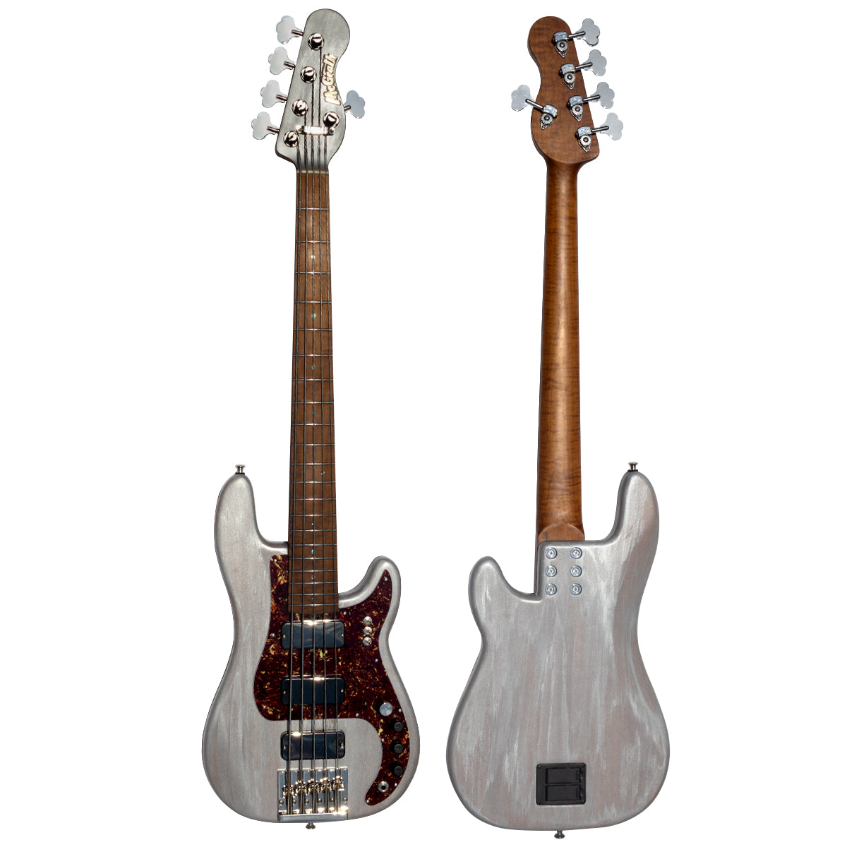 Thunderhorse V - Brushed Silver - McGrath Guitars