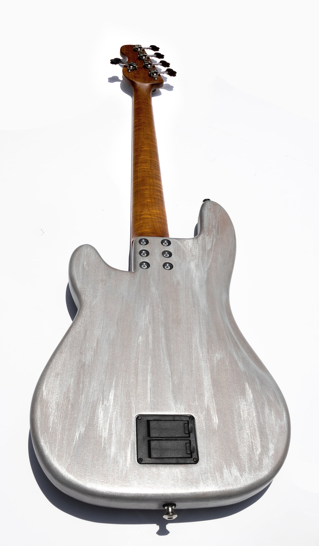Thunderhorse V - Brushed Silver - McGrath Guitars