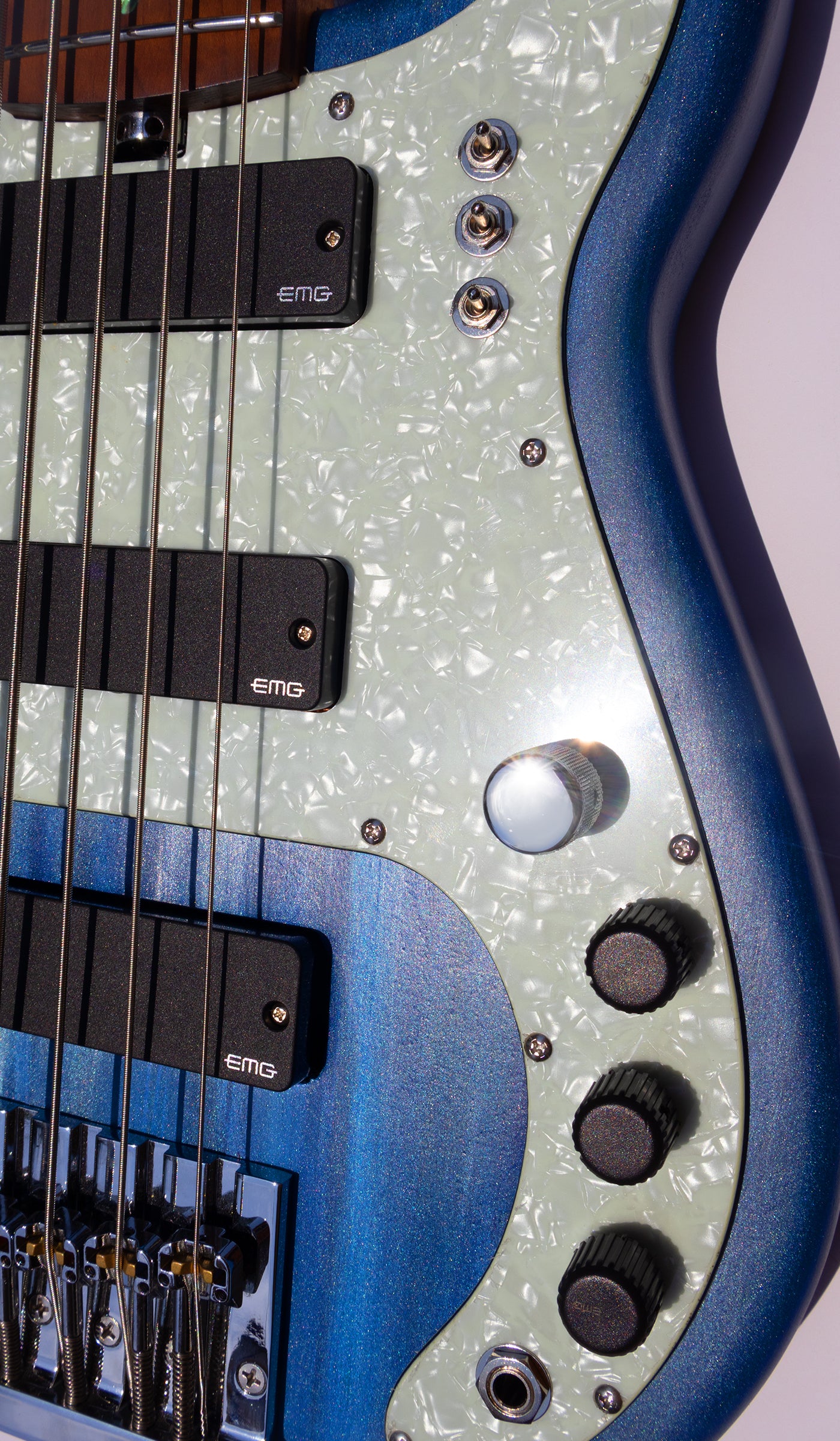 Thunderhorse V - Celestial Blue - McGrath Guitars