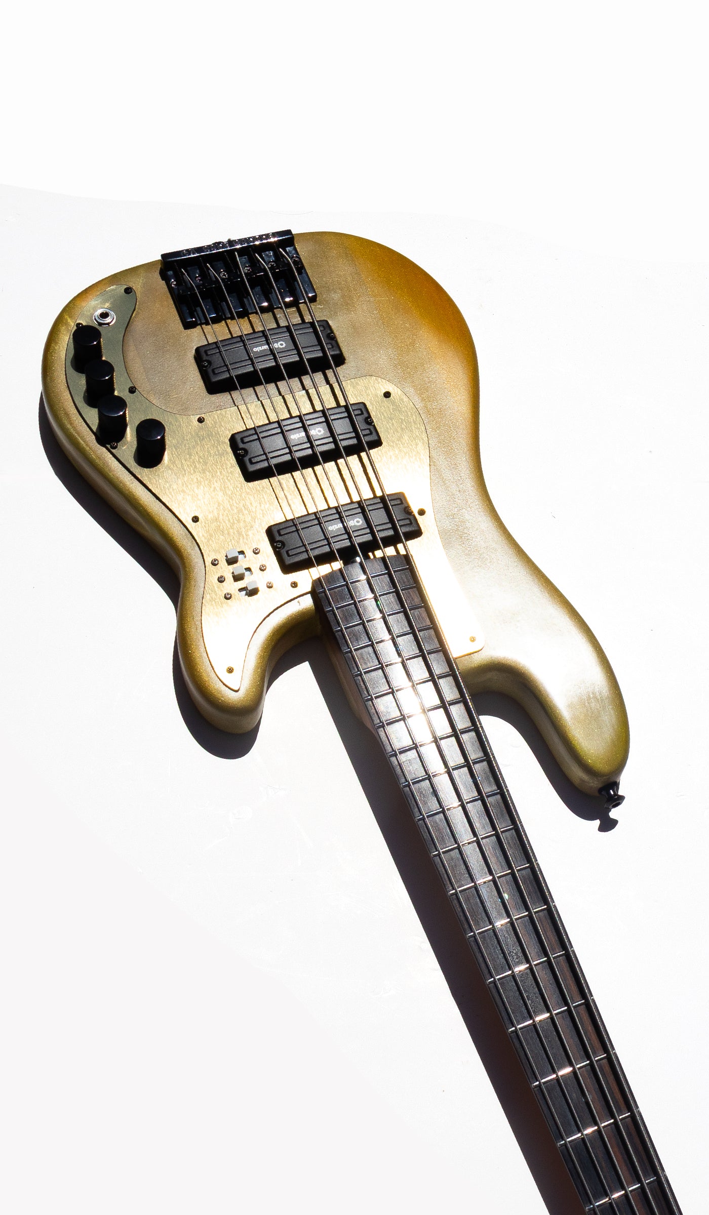 Thunderhorse V - Honey Chrome - Medium Scale - McGrath Guitars