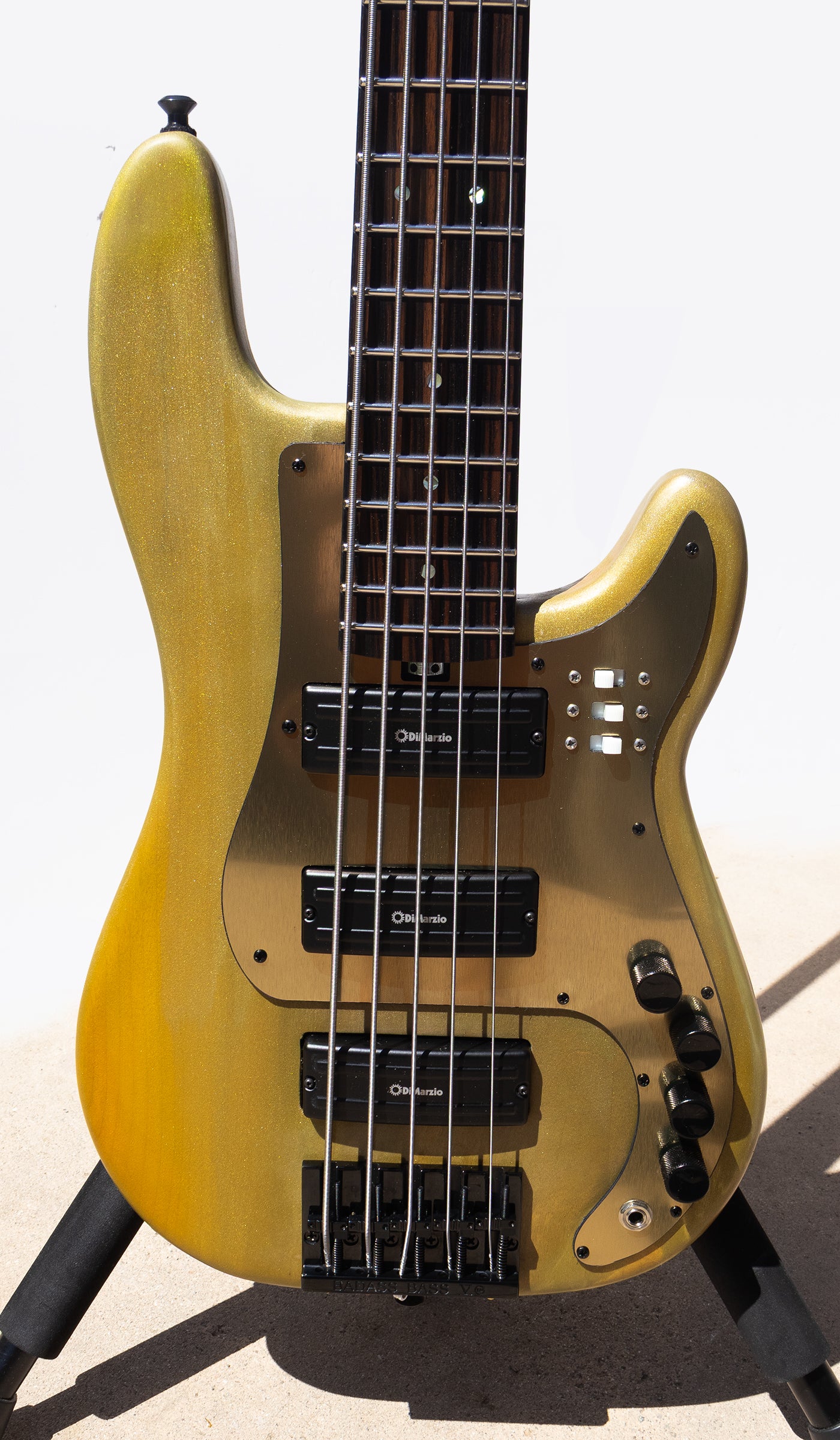 Thunderhorse V - Honey Chrome - Medium Scale - McGrath Guitars