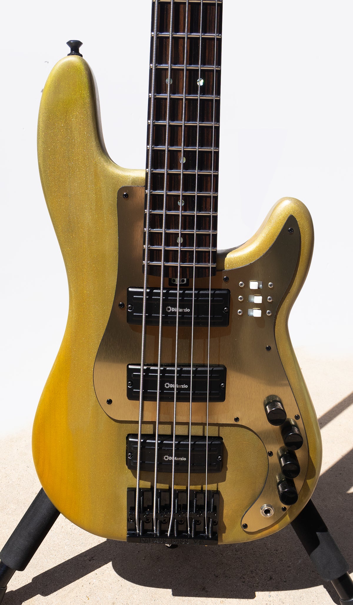 Thunderhorse V - Honey Chrome - Medium Scale - McGrath Guitars