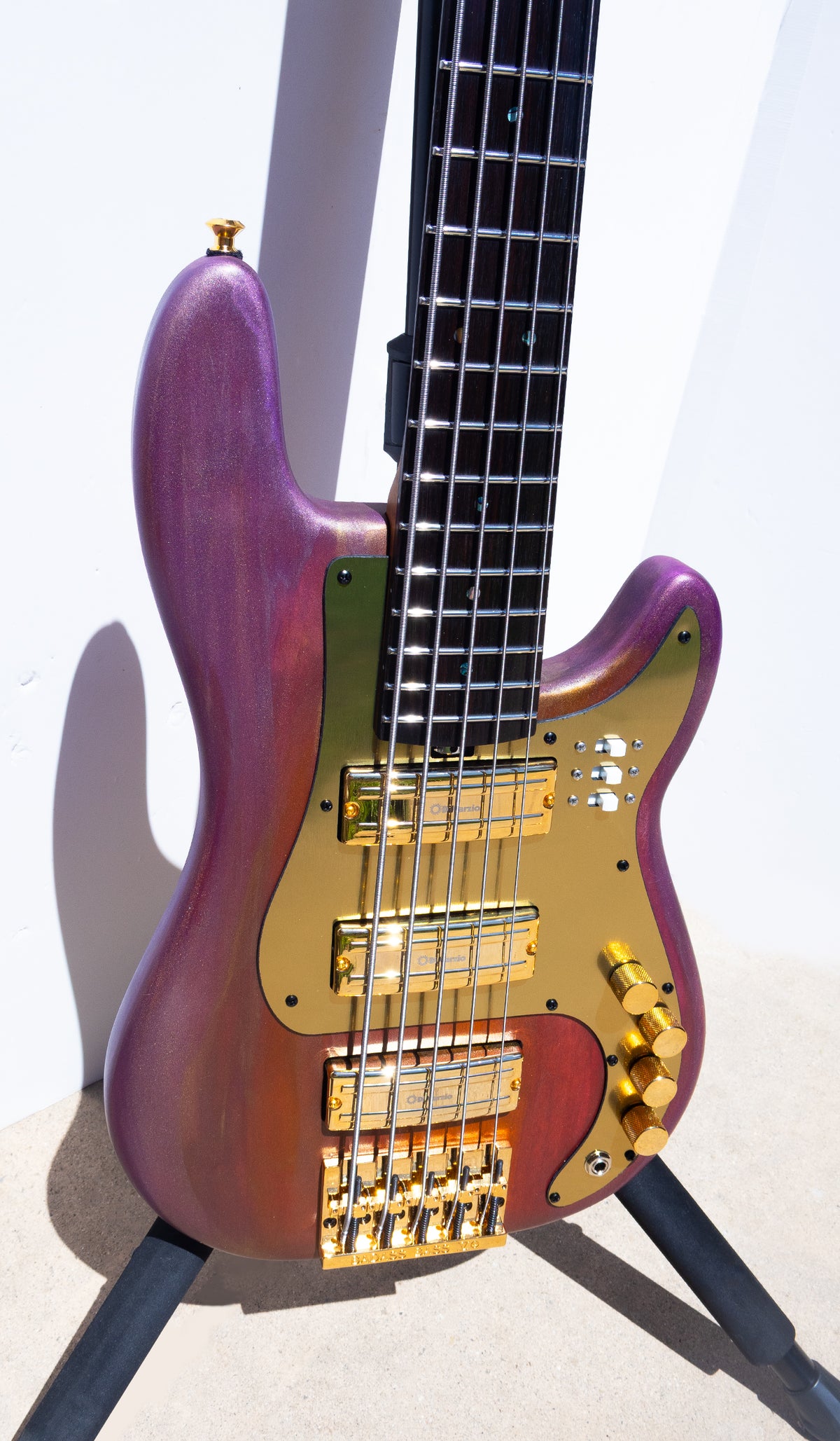 Thunderhorse V - Medium Scale - Passion Fruit - McGrath Guitars
