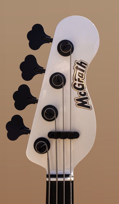 White Thunderhorse IV - McGrath Guitars