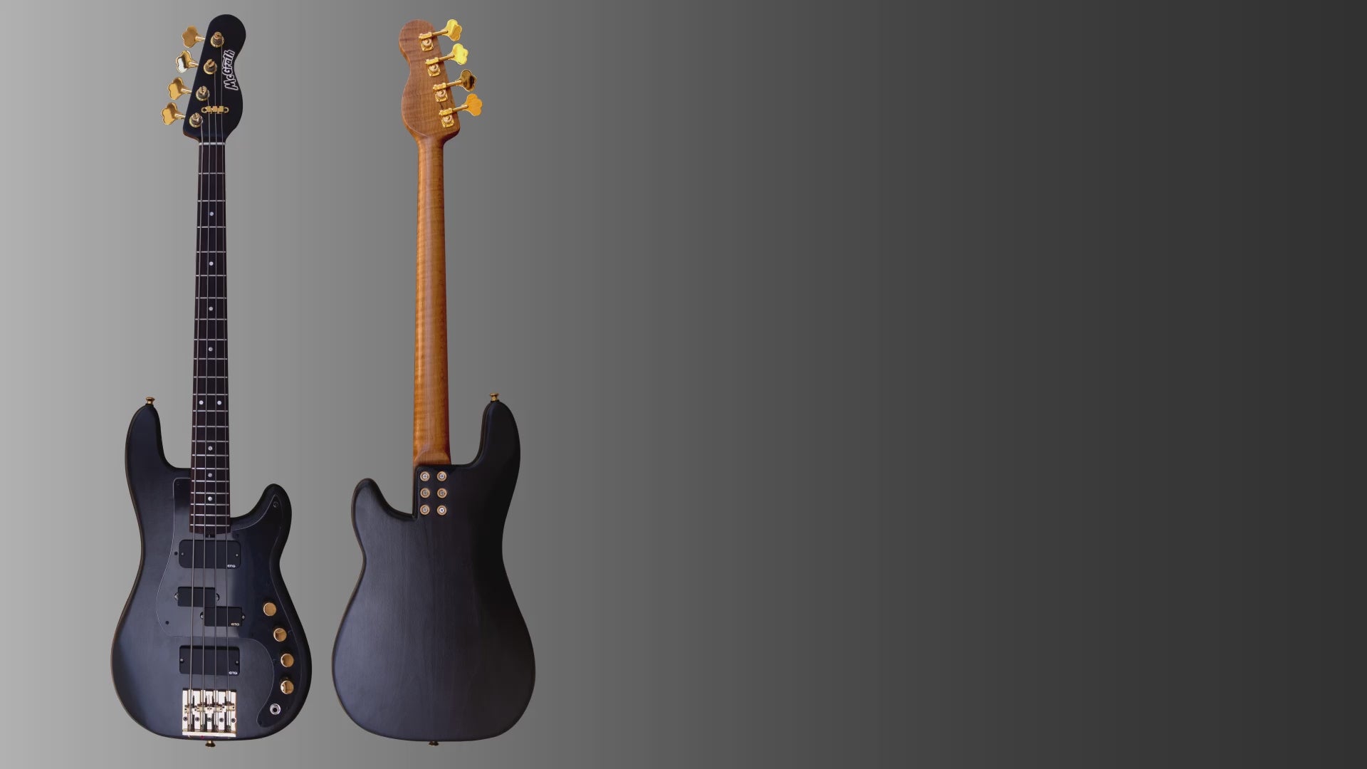 McGrath Guitars Thunderhorse IV with soap bar bridge pickup

